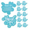 thumbnail image 6 of Hemoton 50pcs Small Business Thank You Cards Mini Thank You Cards Suitable For Stores Online Retail Birthday Cards Wedding Cards Pink, 6 of 8