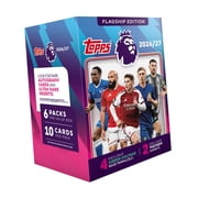 2026-27 Topps Premier League Flagship Cards - Value Blaster 60 Cards + 6 Exclusives