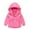 Hot Pink, variant on NOKIO Kids Breathable Raincoat, Little Boys Hooded Parka, Kids Boys Girls Winter Coat With Pocket Hooded Jacket Toddler Zipper Windproof Outwear Toddler Fall Outerwear Boys' Windbreaker Jackets