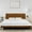 Caramel, variant on Acacia Serenity King Bed Frame and Headboard Solid Wood Platform Bed, King Size Bed Frame and Headboard, Scandinavian Wood Bed Compatible with All Mattress Types, Non-Slip and Noise-Free, Caramel