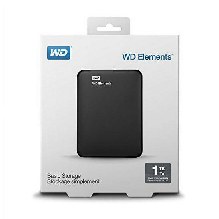 WD Elements ポータブルHDD 1TB Western Digital Elements 1TB Portable Hard Drive USB 3.0
