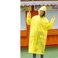 thumbnail image 3 of Imperméable Portable Eva Voyage Extérieur Transparent Ponchos de Pluie à Capuche, 3 of 4
