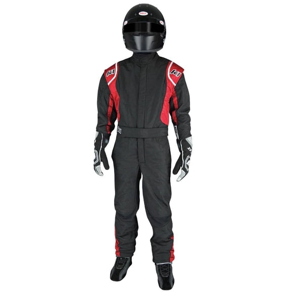 K1 Racegear Suit Precision II 4X- Small Black/Red