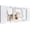 Door Open：7.8"W×10.6"H-Fit 28"-32" Window, variant on Full-size Window Pet Door For Cats & Small Dogs  Fits 24"-28" Width Windows Easy Totall No-catic Closureert Weatherproof