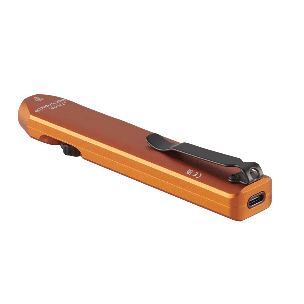 Streamlight Wedge Rechargeable EDC 300 Lumen Flashlight with 1000 Lumen Thro mode - Color Orange