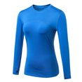 thumbnail image 2 of Nuevas mujeres Yoga Tops Sexy Gym Sportswear Fitness cuello redondo, 2 of 8