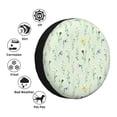 thumbnail image 4 of Pofeuu Wildflower Watercolor 5 Print Spare Tire Wheel Cover for Car Truck SUV Camper Universal Fit Spare Tire Cover RV Spare Tire Covers-14 inch, 4 of 6