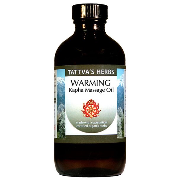 Kapha Balancing Warming Massage Oil 8 oz. From Tattva's Herbs