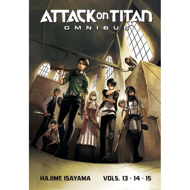 Attack on Titan Omnibus 5, Vol. 13-15, Colossal Edition - Walmart.com