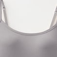 thumbnail image 5 of Women's Shelf Bra Tank Top, Adjustable Spaghetti Strap Cami with Built-In Bra, Soft Padded Layering Camisole for Summer, Light Ashy, 5 of 8