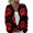 Black, variant on Halloween Cardigan Sweaters for Women Knit Pumpkin Bat Ghost Print Button Up Casual Cardigan Funny Printed Holiday Halloween Outfits Black 3XL