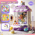 thumbnail image 2 of Risehigh Claw Machines for Kids Unicorns Toys for Girls Age 6+, Arcade Toy Games with Music, Candy Dispenser Machine Mini Vending Machine with 30 Accessories Christmas Birthday Gifts Age 8-12, 2 of 6
