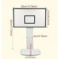 thumbnail image 2 of Basketball Hoop and PVC Holder Combo - Space - Saving for Home, 2 of 6