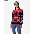 thumbnail image 4 of Sudadera con estampado 3D de araña para hombre y mujer, para Nochevieja, Navidad, fiesta, jersey para parejas, feo suéter navideño, 4 of 5
