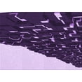 thumbnail image 1 of Ahgly Company Machine Washable Indoor Rectangle Transitional Dark Purple Area Rugs, 3' x 5', 1 of 7