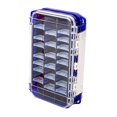thumbnail image 3 of Caja de Aparejos de Pesca a Prueba de Agua, Soporte de Juego de Pesca de Doble Cara, Sello Dividido Grande para Equipo Portátil, Accesorios de Baño, G Azul, 3 of 8
