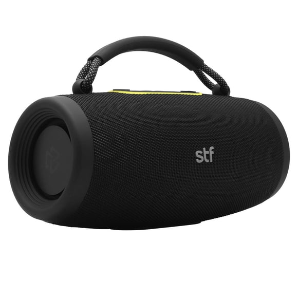 Bocina Inalámbrica STF Allure Stand Bluetooth 5.3 90W RGB LED, TWS, FM, USB, Micro SD, IPX4, Portátil Recargable 3600mAh
