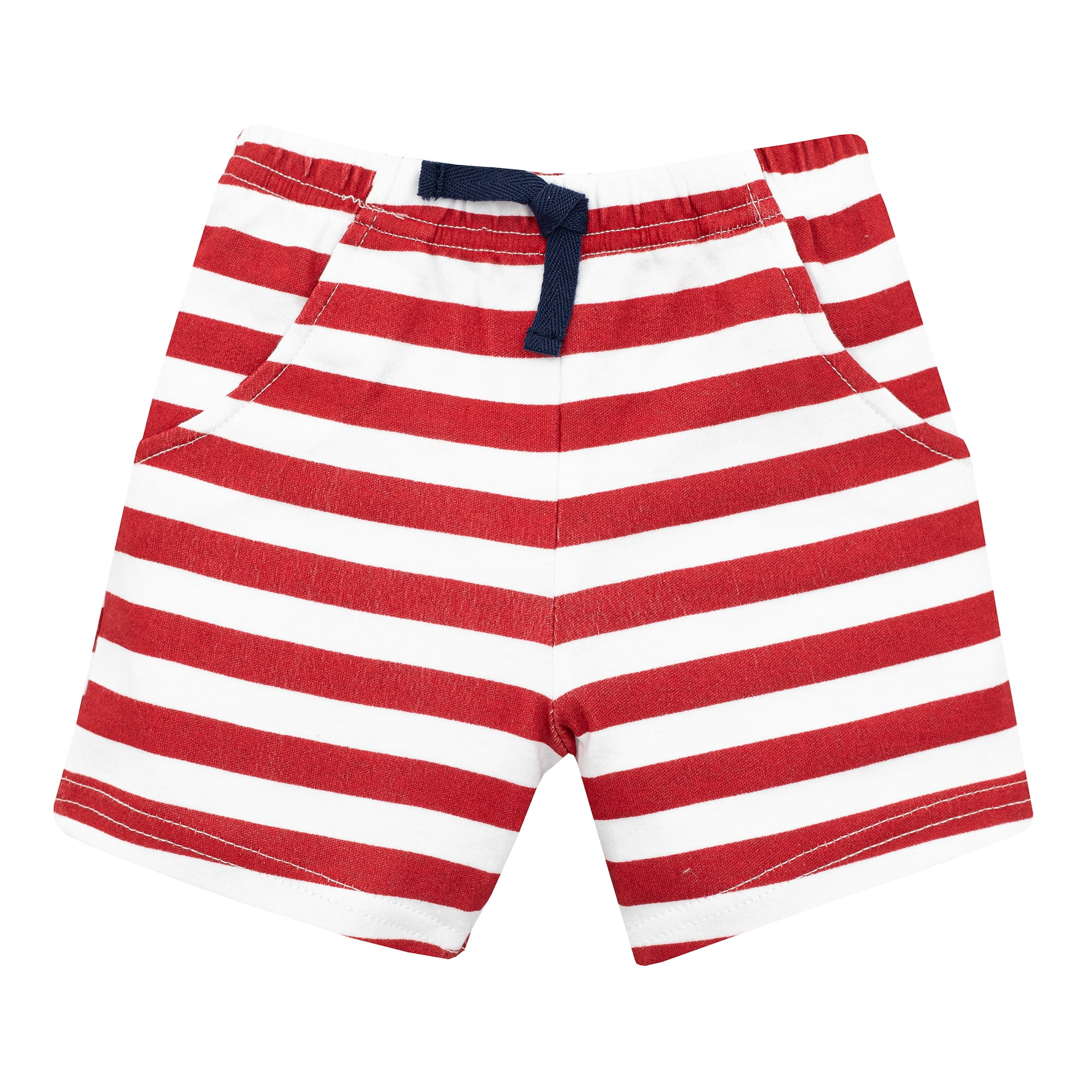 Hudson Baby Boy Cotton Bodysuit, Shorts and Shoe Set, Pirate Octopus, 12-18 Months