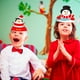 thumbnail image 4 of Sombreros de fiesta con corona de papel de Navidad para niños, diademas ajustables con corona de papel, juego de clases para fiestas de Navidad, 4 of 6
