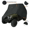 thumbnail image 4 of Classic Accessories QuadGear UTV Storage Cover, Fits UTVs up to 125"L x 64"W x 70"H, x-large, Black, 4 of 8