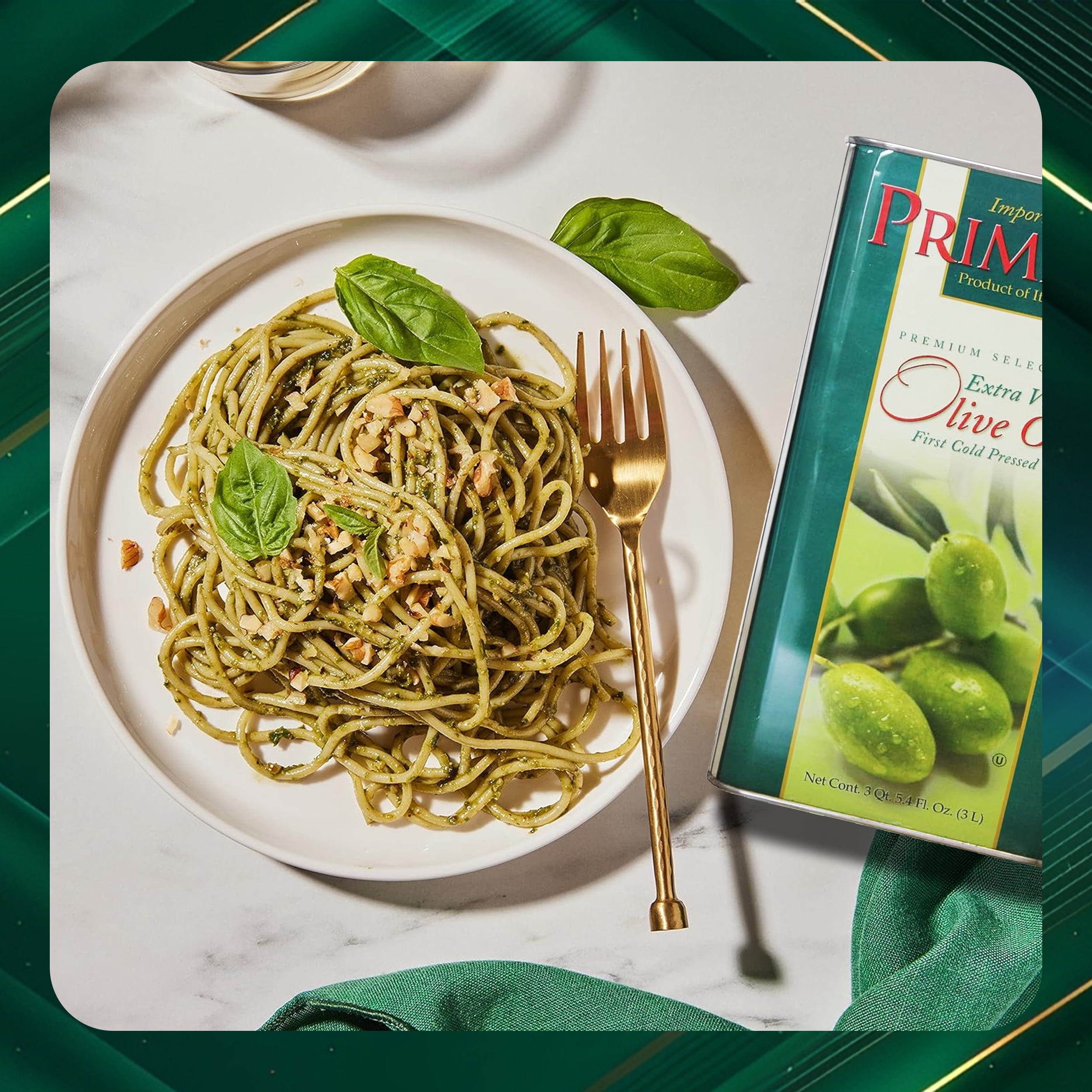Primizia Extra Virgin Olive Oil - Cold Pressed - Unfiltered with
