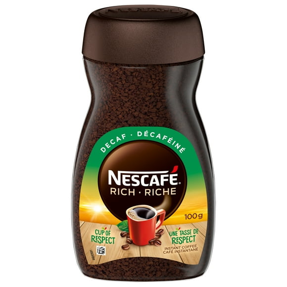 Café instantané NESCAFÉ® Riche Décaféiné 100 g 100 GR