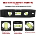 thumbnail image 4 of EcoNesxp 6 Inch Black Bubble Magnetic Torpedo Level, 4 of 4