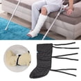 thumbnail image 4 of Winter Snow Boot Covers, Windproof Walking Boot Cover Elastic Adjustable Thicken Lengthen  For Outdoor L Above 40, 4 of 8