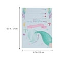 thumbnail image 4 of Birthday Party Invitations Invitation Card Paper Assorted Color 24 Sets for Mermaid Theme Events, 4 of 7