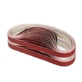 thumbnail image 1 of Bandas de lijadora de cinturón de lijado de 10 piezas de alúmina 25 * 762mm 40 # -1000 # for molienda de metal, 1 of 5