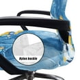 thumbnail image 5 of HELLHERO Aztec Sunflower Print Office Chair Covers with Elastic Band, Cow Print Universal Computer Chair Slipcover Washable, Anti-dust Desk Chairs Slipcover, 5 of 7