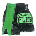 thumbnail image 4 of FLUORY Muay Thai Shorts Free Combat Mixed Martial Arts Boxing Training Match Hollow out Embroidery Shorts, 4 of 4