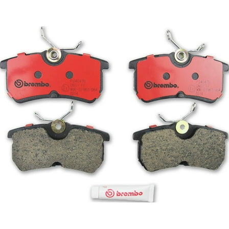 Brembo 14-19 Ford Fiesta/00-07 Focus Rear Premium NAO Ceramic OE Equivalent Pad