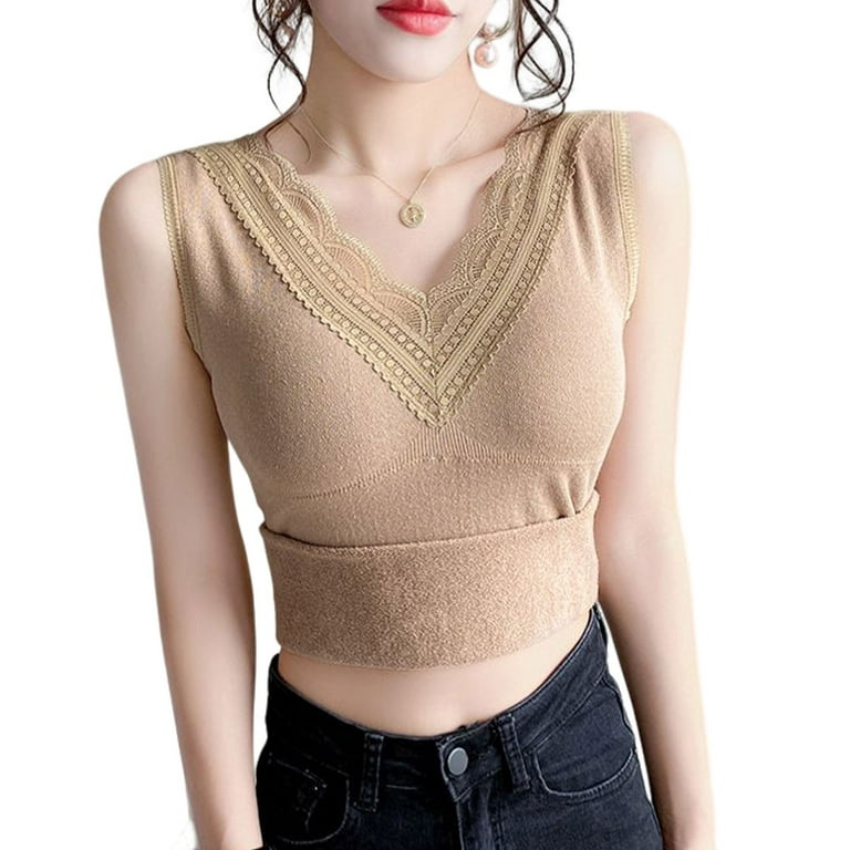 Woman Thermal Underwear Lace Solid Color Autumn Winter Warm Sexy