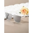 thumbnail image 4 of Silver Square Oversized One-Piece Lens Sunglasses for Men, 4 of 6