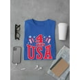 thumbnail image 3 of 4Th Of July Usa T-Shirt Men -Image by Shutterstock, Male Large, 3 of 4