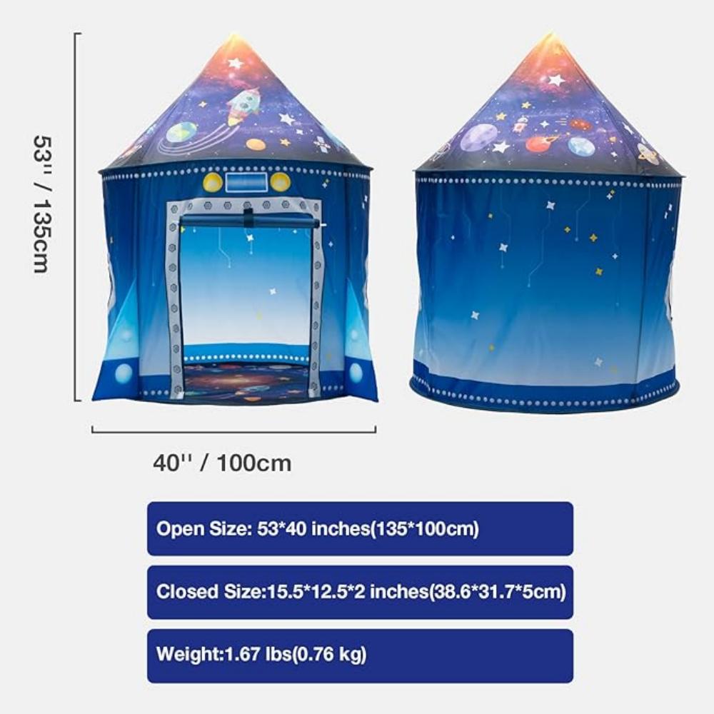 WillingHeart Rocket Ship Play Tent Spaceship photo 7