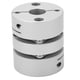 thumbnail image 2 of Conector de eje de diafragma doble para transmisión de motor, se adapta a 44 mm de diámetro exterior, acoplador universal en forma de U con sujeción segura, 2 of 8