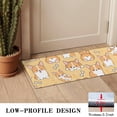 thumbnail image 3 of Corgi Dog and Footprints Door Rugs,Washable Non Slip Door Mats Indoor,Decorative Door Mats,Entry Mat Indoor for Entrance,Bedroom,Kitchen,Bathroom,16"x47", 3 of 6