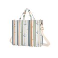 thumbnail image 7 of FORMRS Womens Corduroy Tote Bag Crossbody Shoulder Handbag with Pocket, Nautical Pattern, 7 of 7
