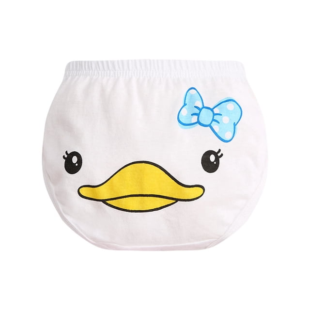 TZEWGL Couches Lavables Réutilisables pour Bébé Double Entrejambe sous-Vêtements Shorts Triangle pour Tout-Petit Taille 90