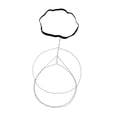 thumbnail image 1 of Cadena de muslo para mujer Cadena de muslo de cuerpo de bikini ajustable Cadenas de pierna de cristal bohemio Plata jinwen Cadena de pierna, 1 of 8