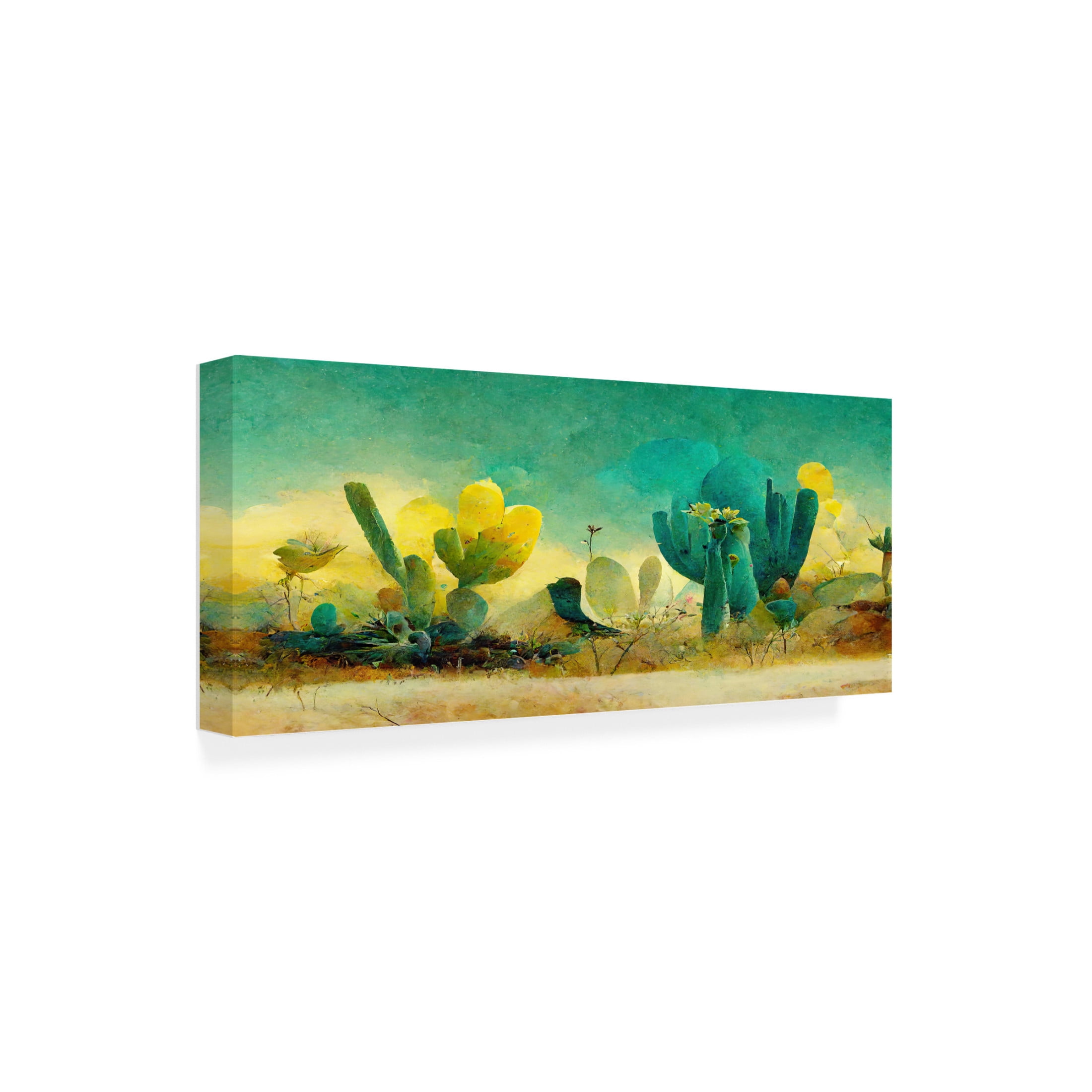 Treechild 'Cactuses' Canvas Art