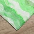thumbnail image 2 of Addison Rugs Indoor/ Outdoor Surfside Ombre Wave Washable Rug New Green - 8' x 10', 2 of 5
