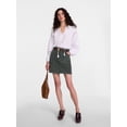 thumbnail image 3 of Scenario Women's and Women's Plus Corduroy Mini Skirt, 17" Length, Sizes 0-28, 3 of 6