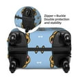 thumbnail image 2 of Yiaed German Shepherd Puppy Print Travel Luggage Cover Suitcase Protector Fits 18-32 Inch Luggage Wheel Covers Patterned Elastic Luggage Anti-scratch（No luggage）-Small, 2 of 5