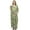 Olive Green, variant on Bimba Moms Green Printed Maternity Kimono Kaftan With Belt Nursing Dress-4