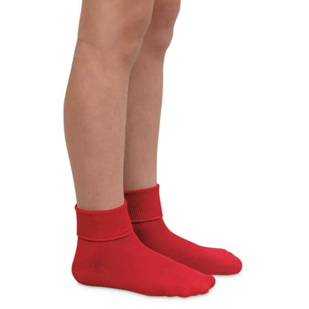 

Jefferies Socks Womens Organic Cotton Seamless Turn Cuff Socks 6 Pair
