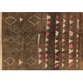 thumbnail image 1 of Ahgly Company Indoor Rectangle Oriental Brown Industrial Area Rugs, 6' x 9', 1 of 4