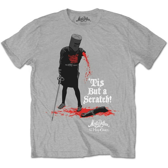 Monty Python Unisex T-Shirt Tis But A Scratch (XX-Small)